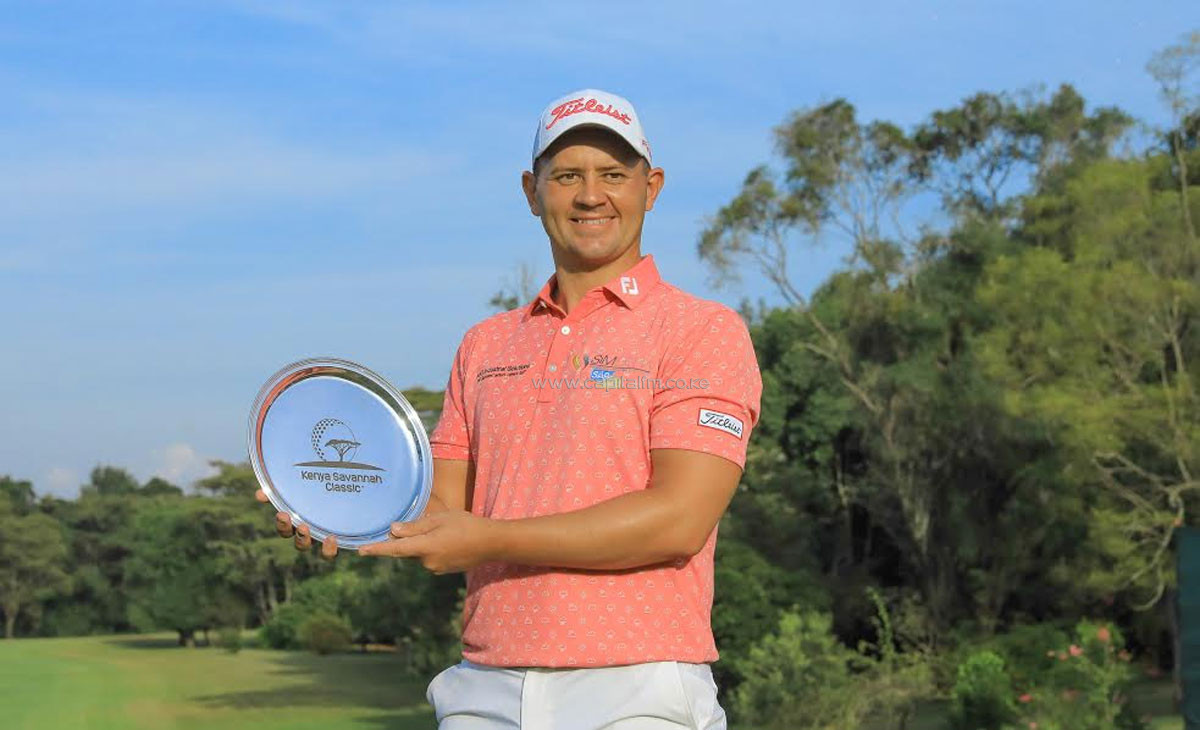 Van Tonder racks up maiden European Tour crown in Kenya Savannah Classic