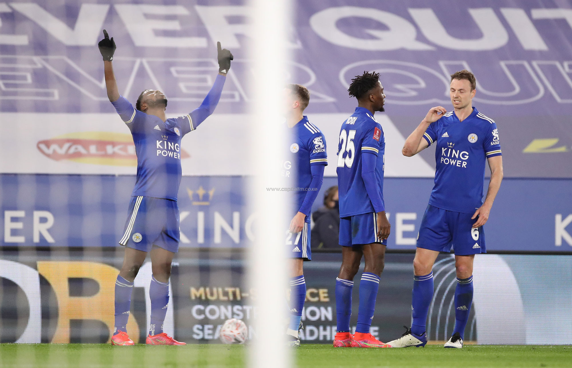 Leicester rock Man Utd to reach FA Cup semis, Chelsea face Man City in last four