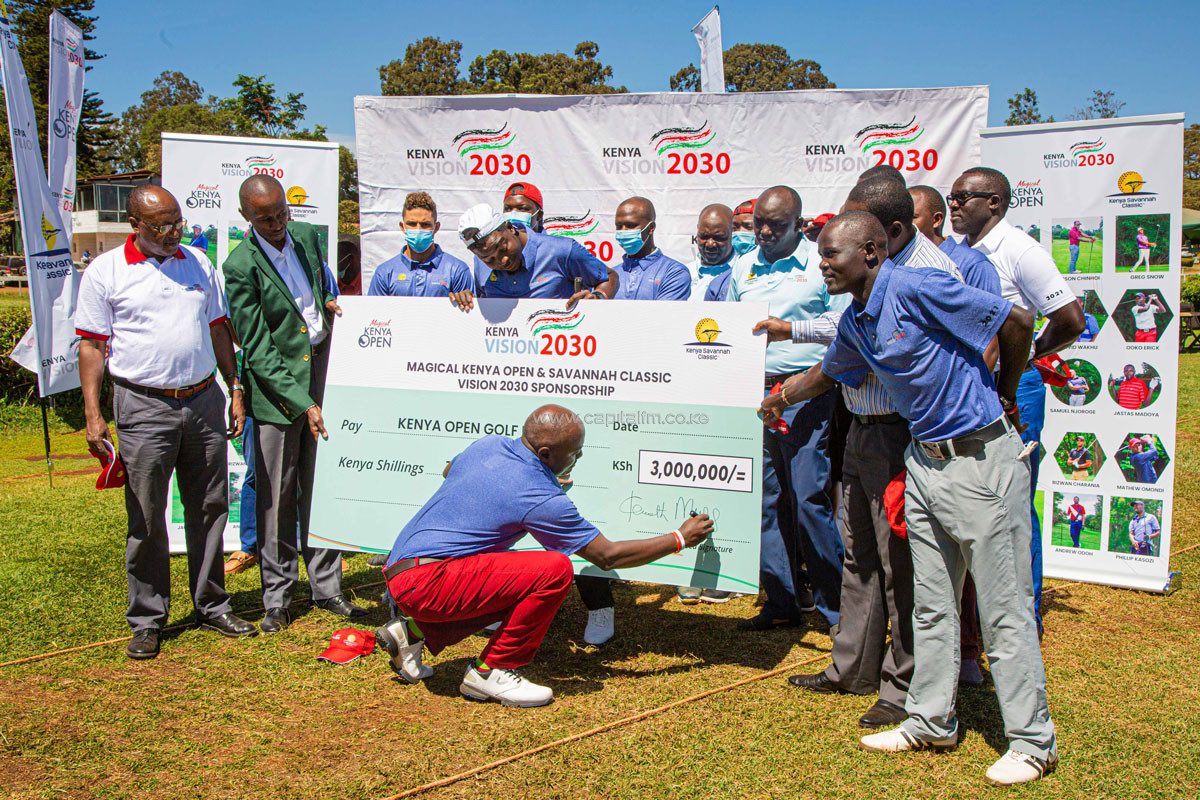 Vision 2030 Secretariat boosts Kenyan pros with Sh3mn ahead of European Tour