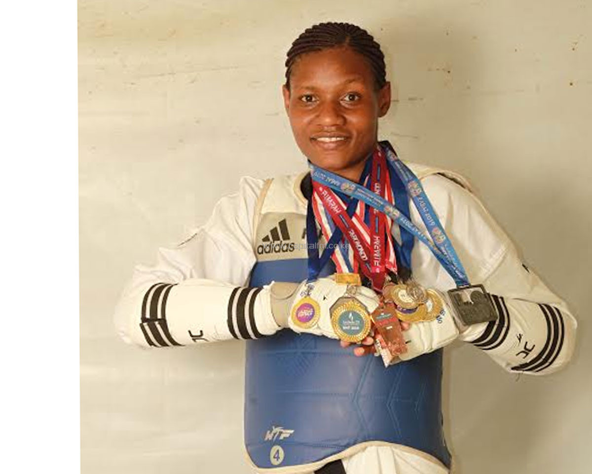 Taekwondo star Ogallo clinches bronze at African Games