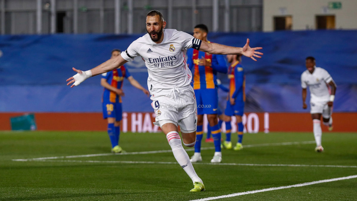 Real Madrid edge thrilling Clasico to go top of La Liga