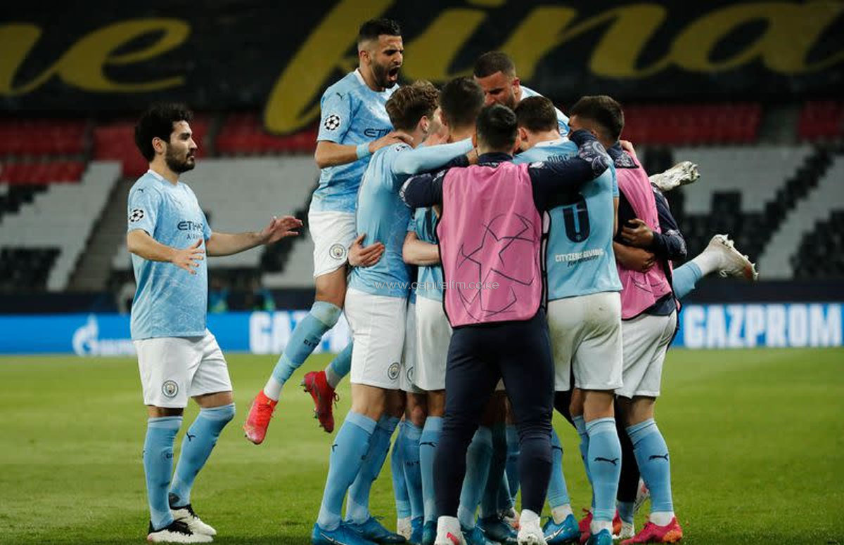 Manchester City beat PSG in Champions League semi-final first leg