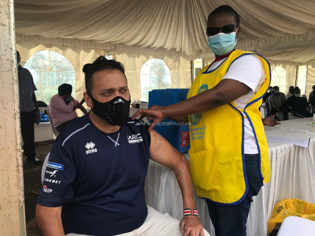 WRC Safari Rally officials vaccinated for COVID-19