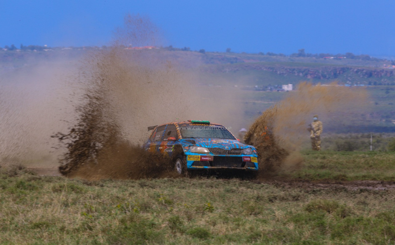 Slippery volcanic gravel put drivers to test in Equator Rally