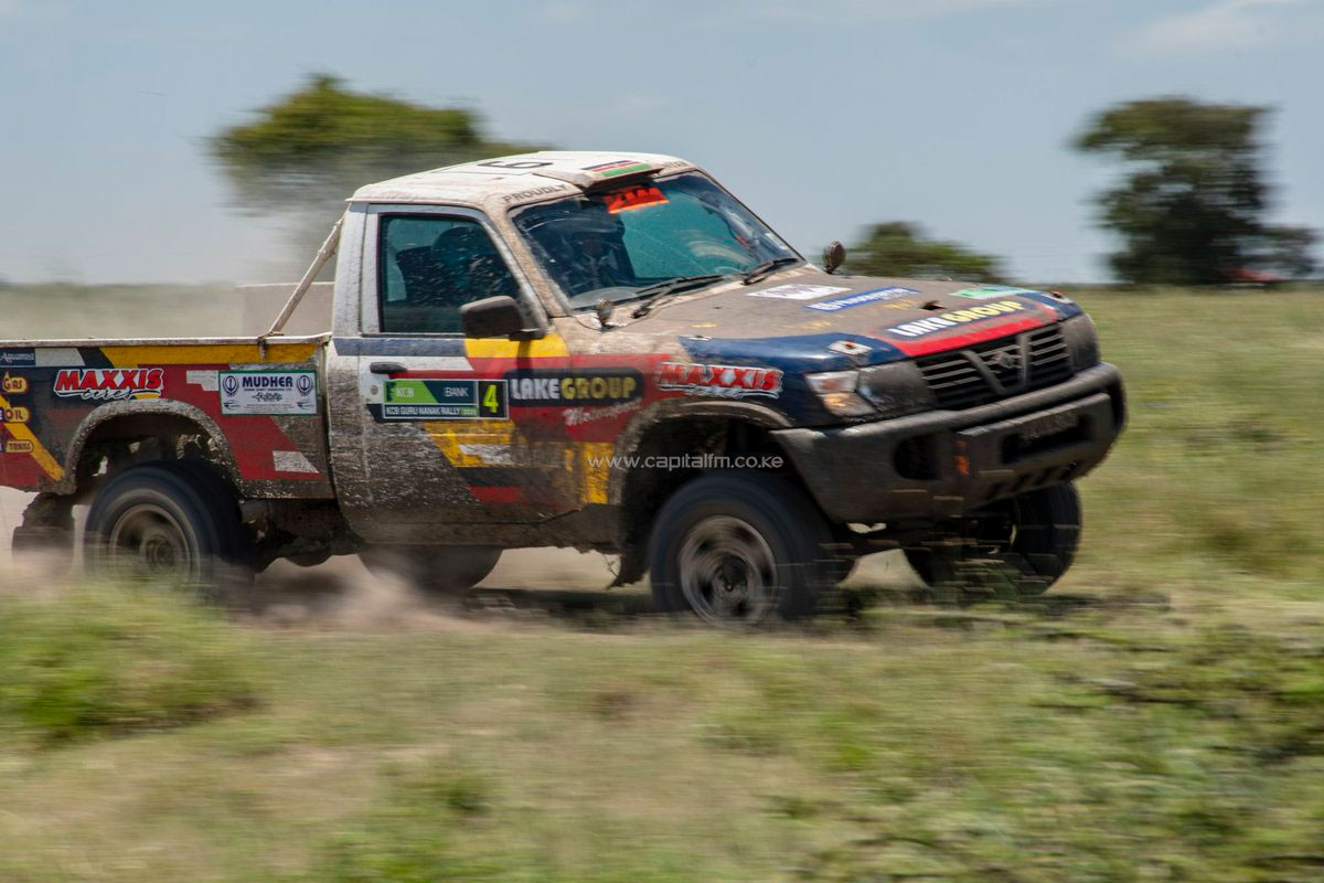 Veteran Ian Duncan recces in a Landcruiser 80 series ahead of Equator Rally