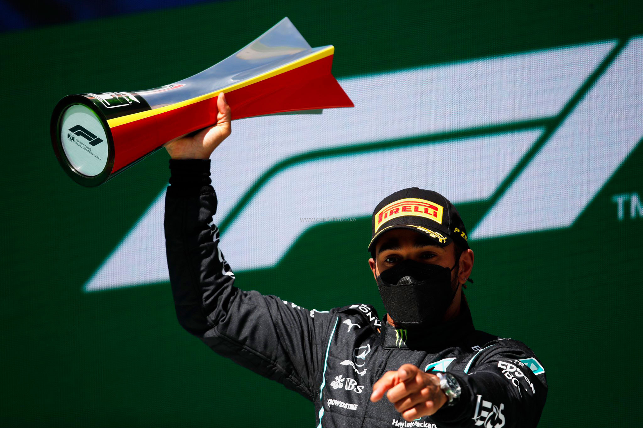 Hamilton wins Portuguese Grand Prix for 97th career victory