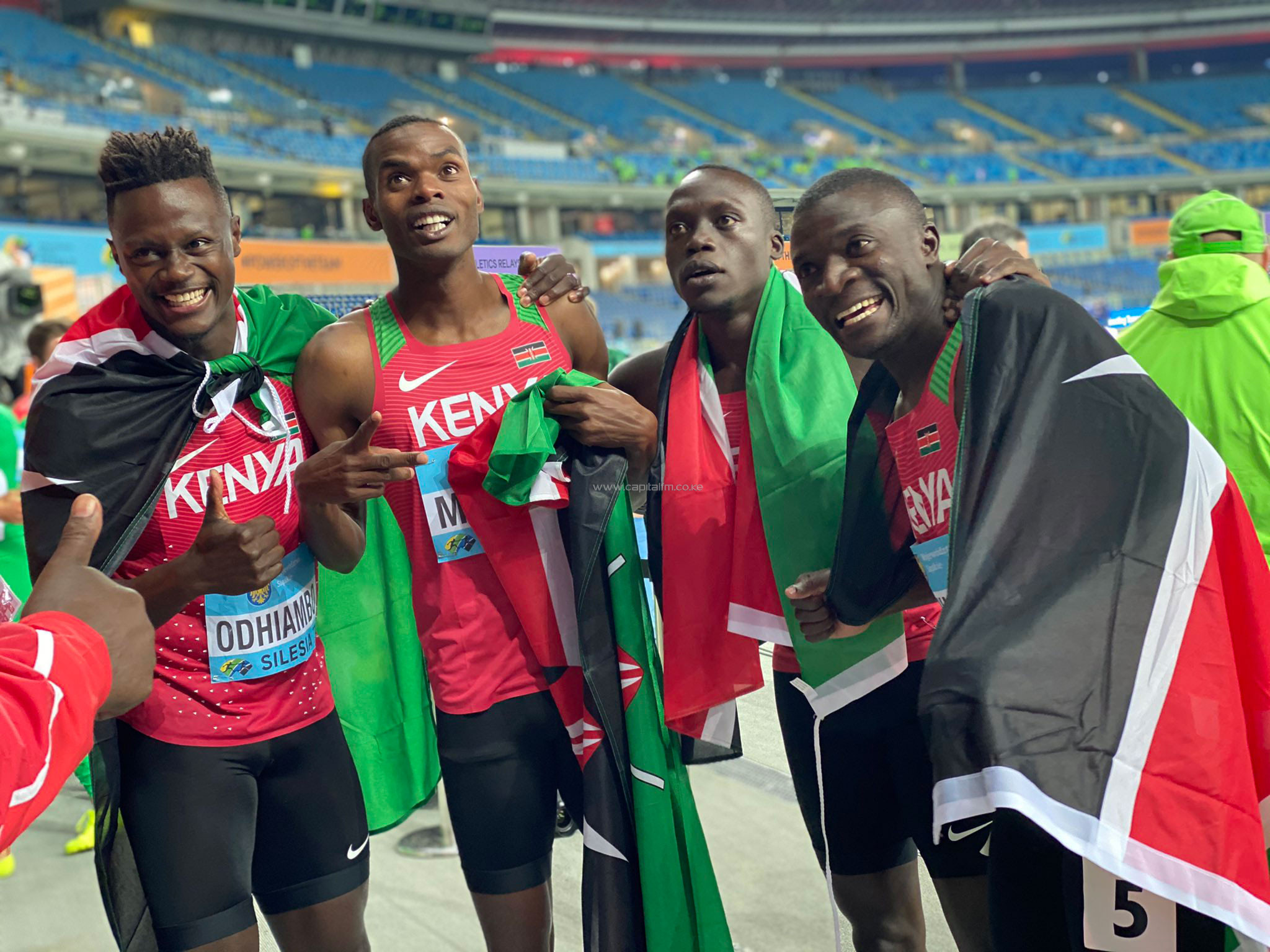 Kenya clinches three medals at World Relays in Poland
