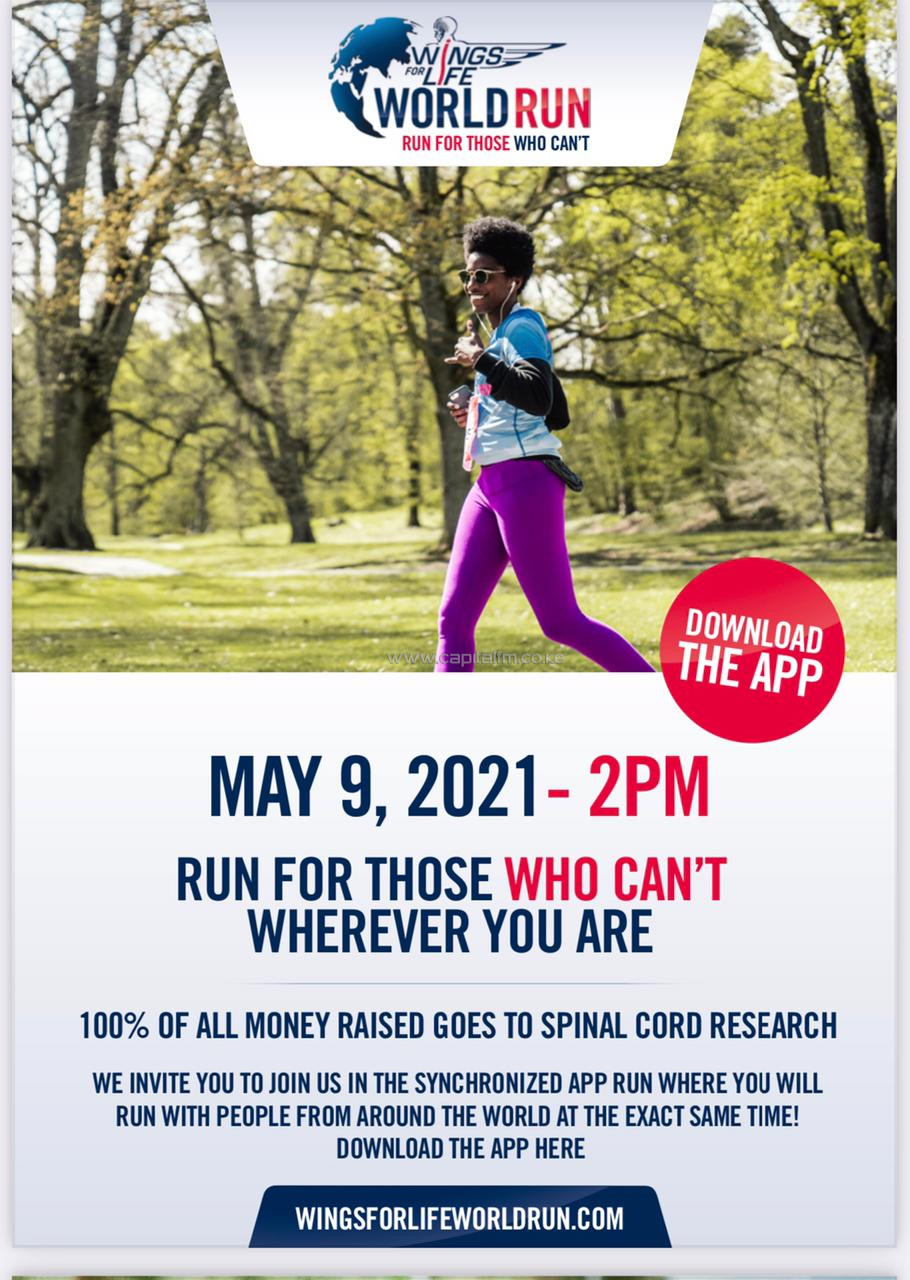 Red Bull to Hold The Wings For Life World Run Through An App