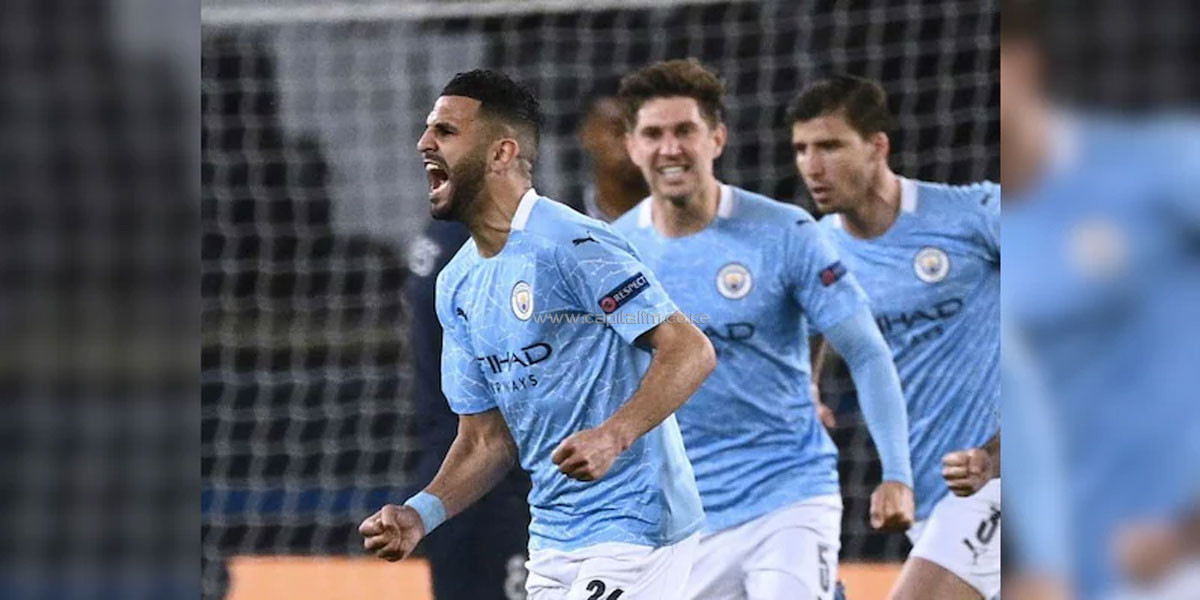 Mahrez strikes twice to send Man City into first Champions League final