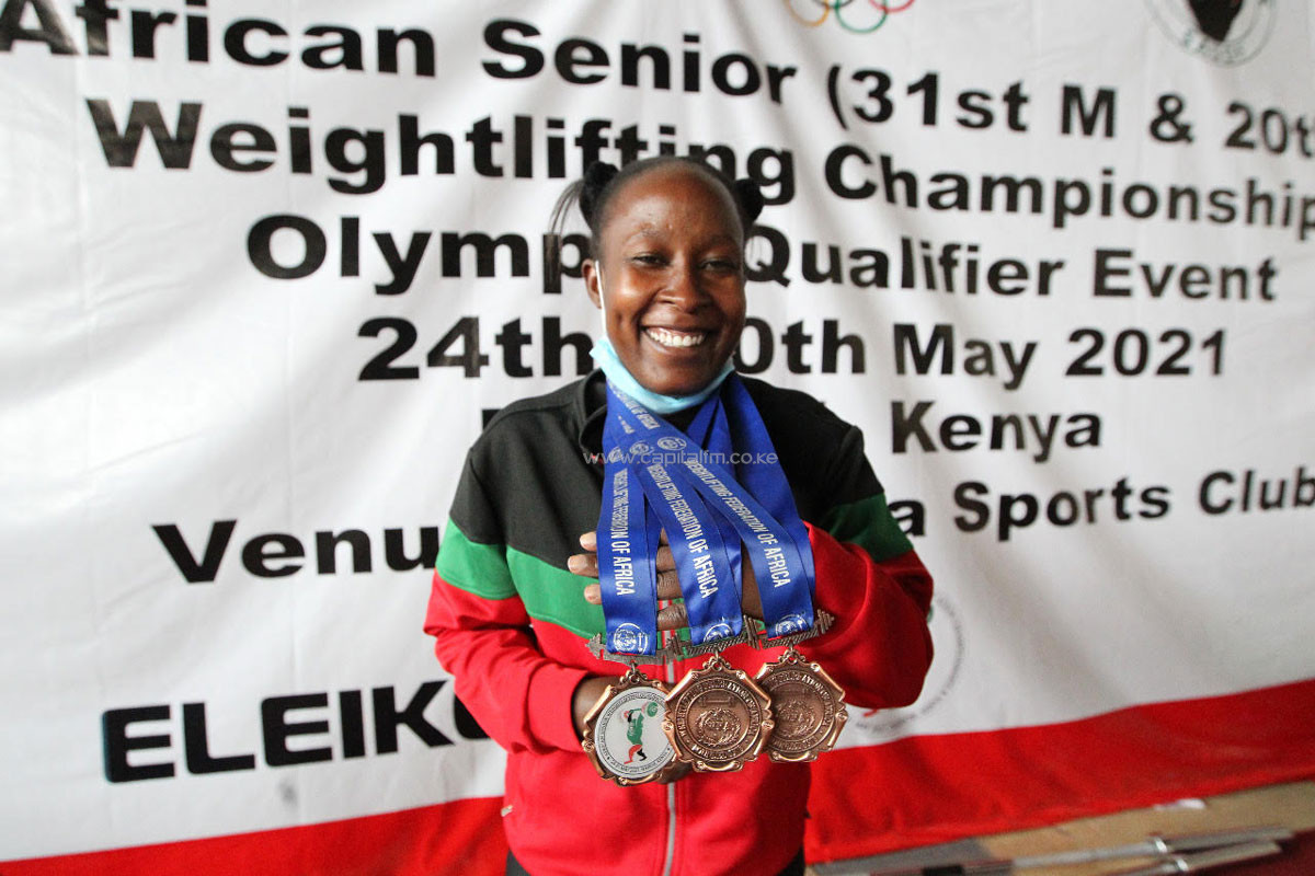 Kenya bags bronze as Tokyo Weightlifting Qualifier lifts off in Nairobi