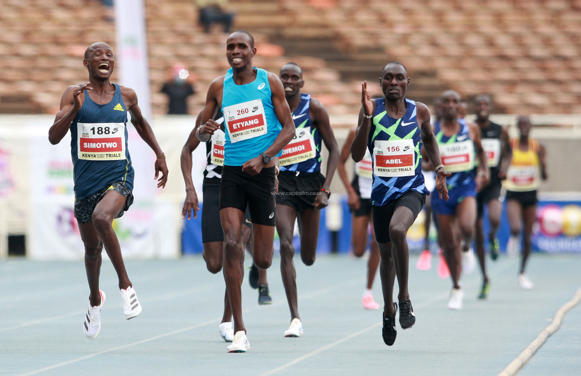 Emotional Simotwo, Etyang stun loaded field to book 1500m Olympic tickets