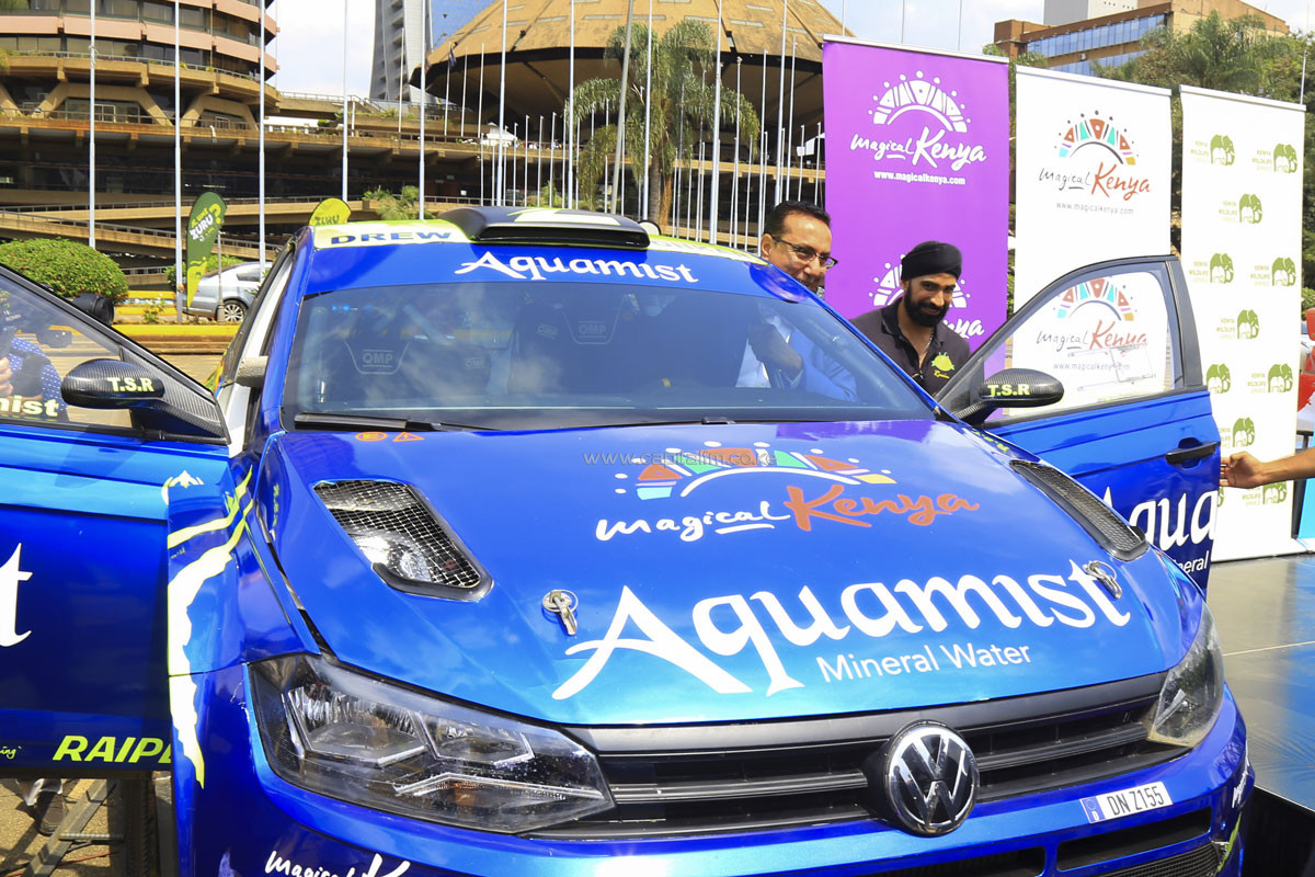Magical Kenya unveils branded Rally Cars for WRC Safari Rally