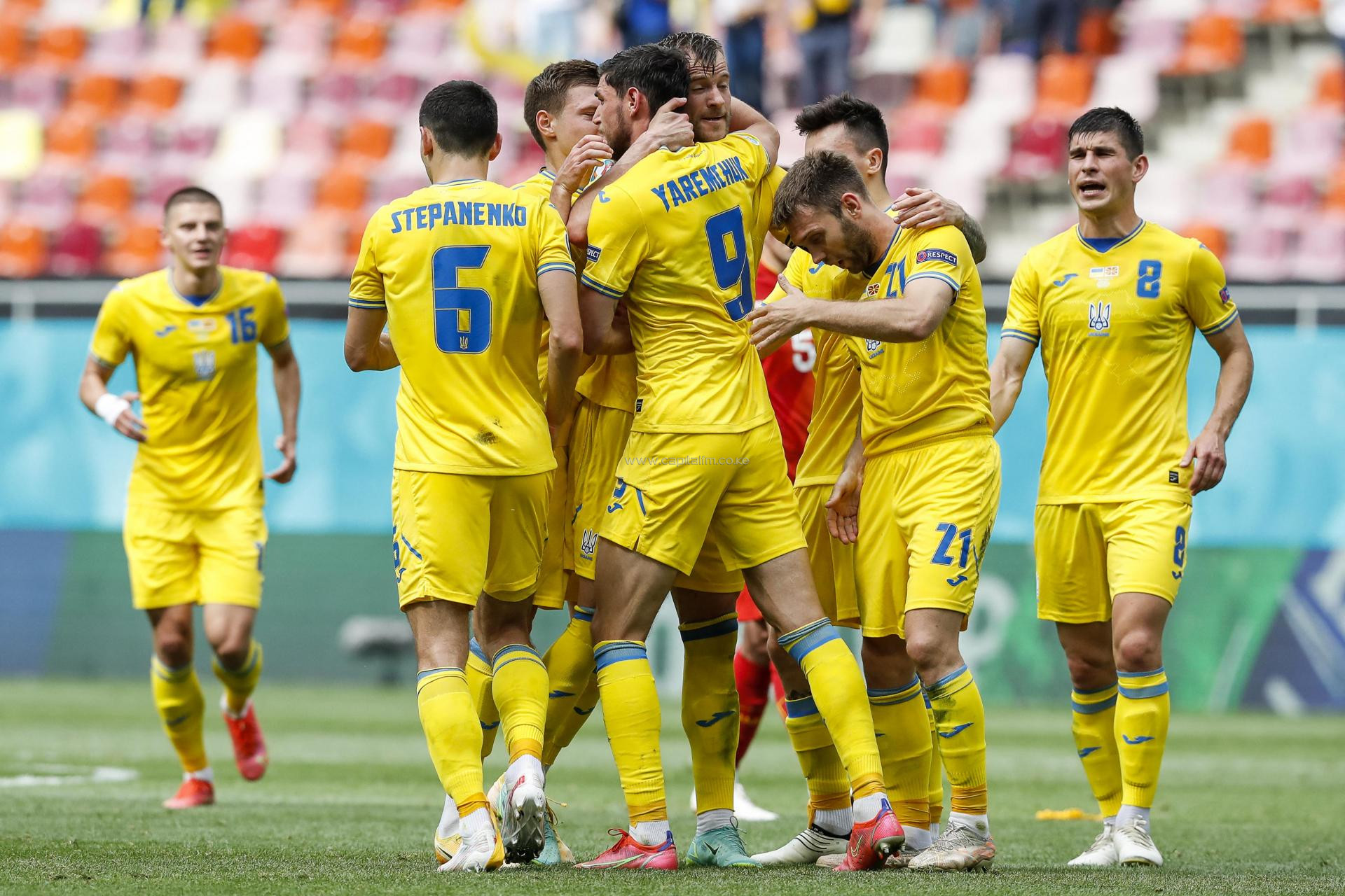 Yarmolenko guides Ukraine to nervy win over North Macedonia