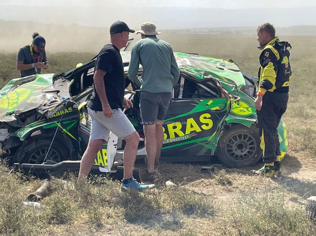 Tundo leads Kenyan drivers in wishing Tejveer Rai quick recovery after crash in Kedong