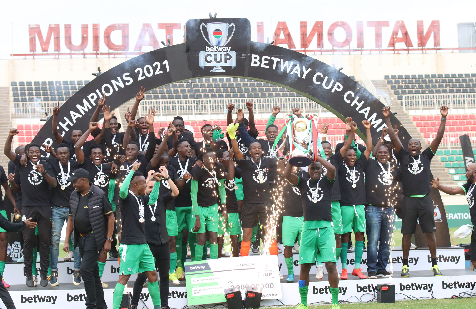 Gad Mathews heroics earns Gor FKF Cup Betway title, CAF Confederations Cup ticket