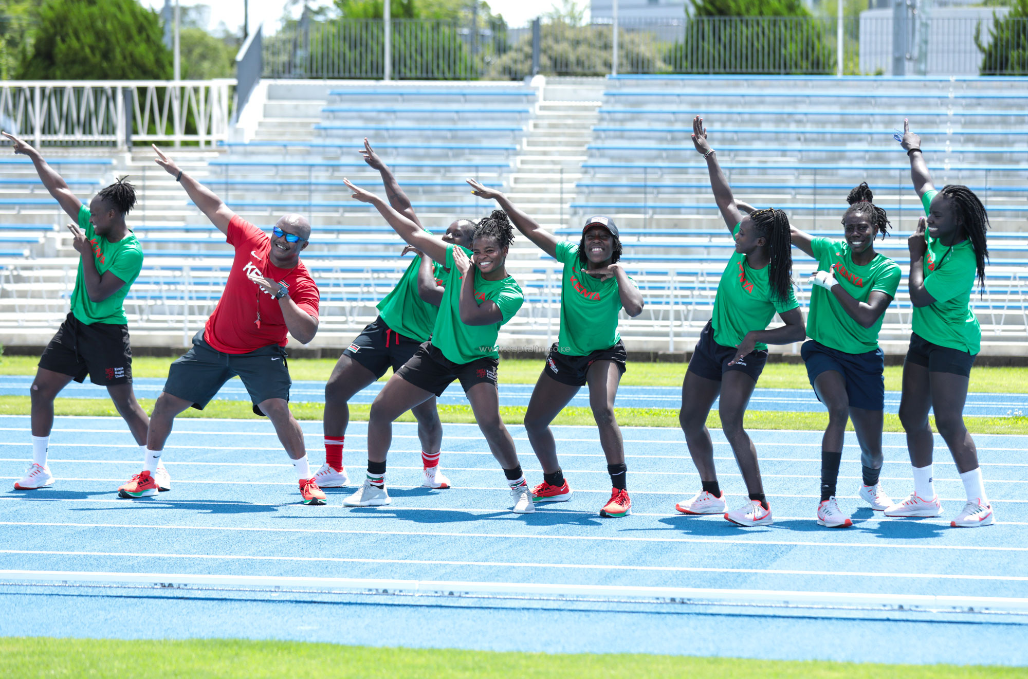 First batch of Lionesses squad hold first training session in Kurume City
