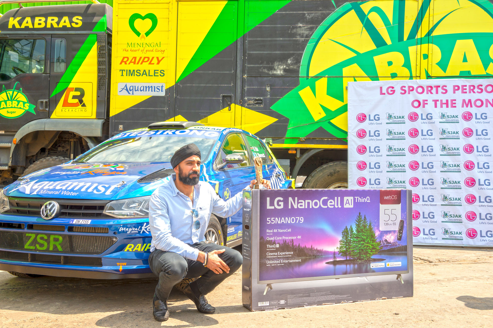 Rally ace Rai bags June’s LG Sports Personality of the month