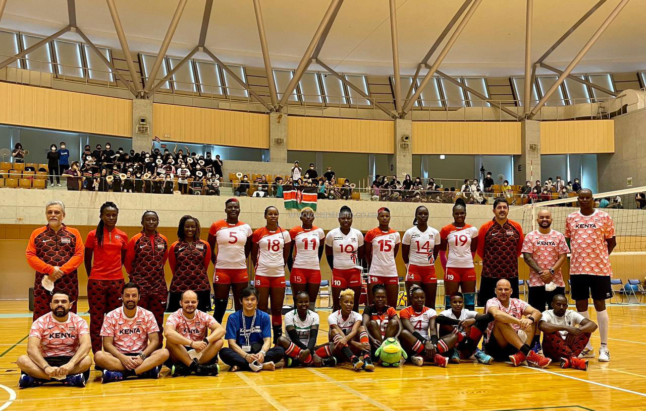First batch of Team Kenya athletes to leave Kurume for Tokyo on Monday