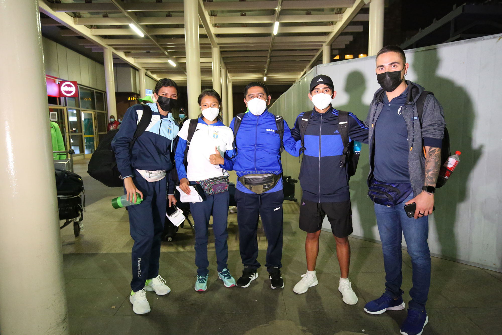 Guatemala team of seven arrive in Nairobi for World U20