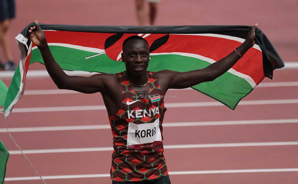 Rudisha surprises Olympic champ Korir with a congratulatory phone call in Tokyo