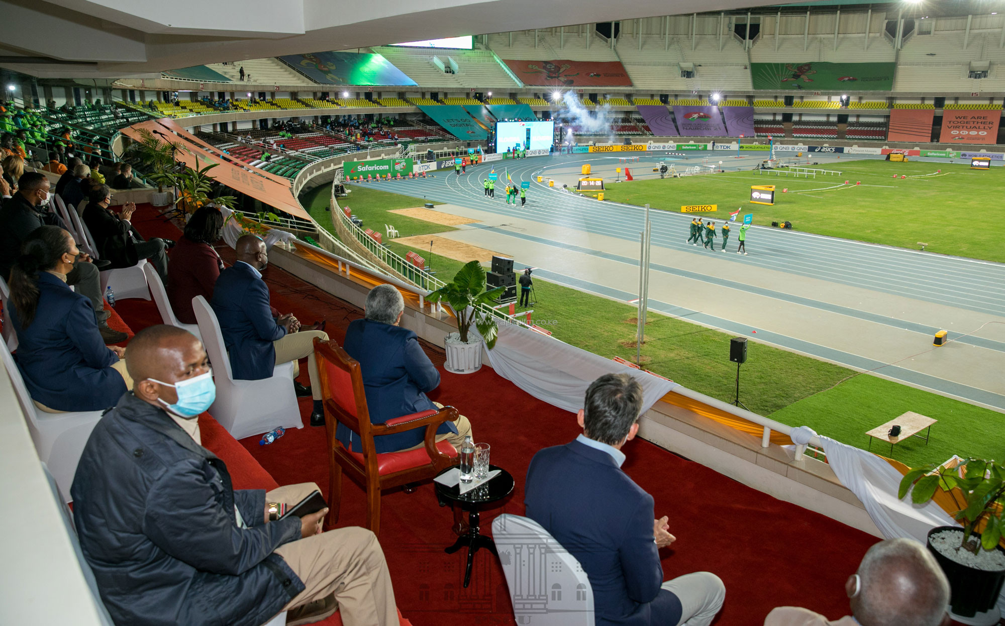 Simple, short and precise evening as First Lady officially opens World U20