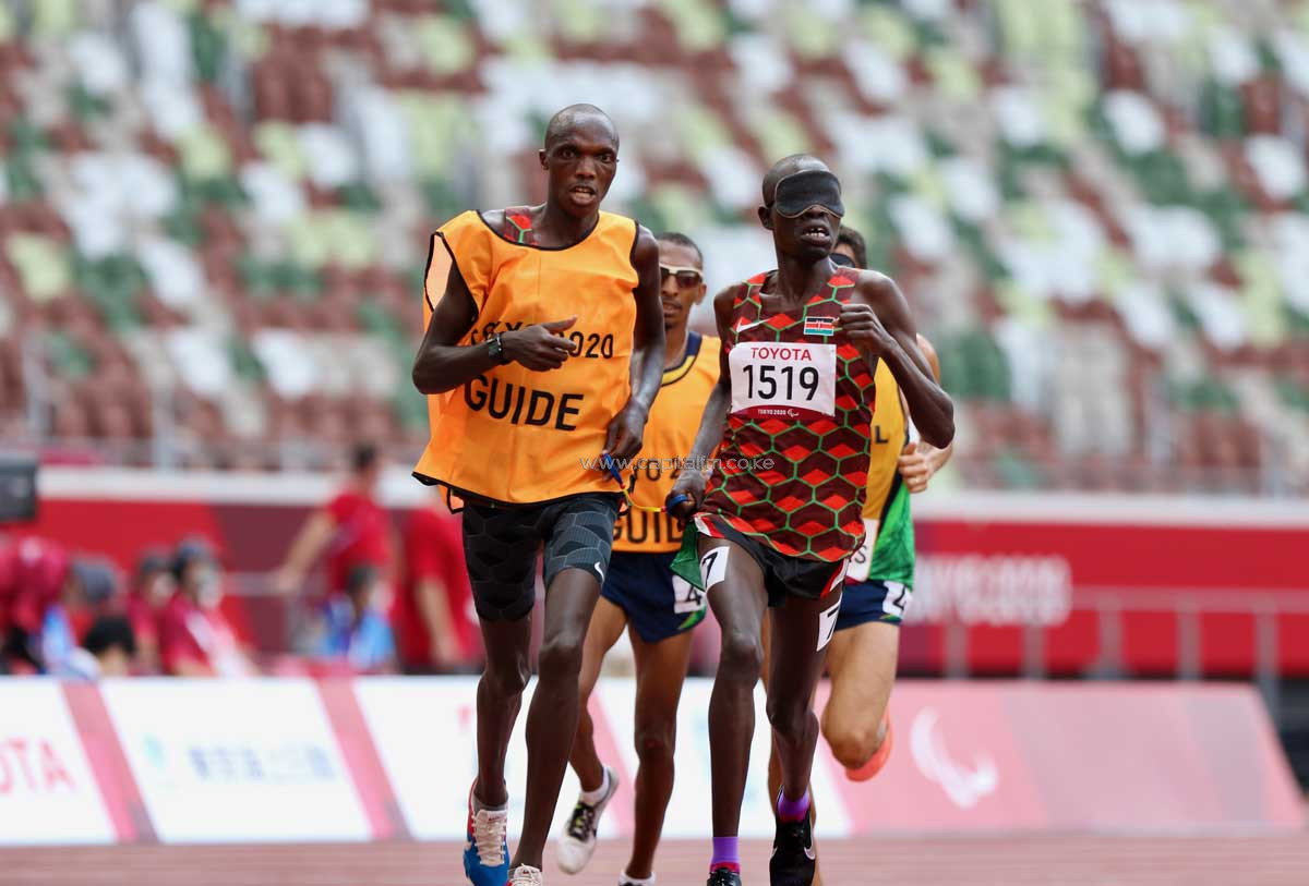 Blindfolds quagmire as Kiprop racks up PB in 5000m T11 at Paralympics