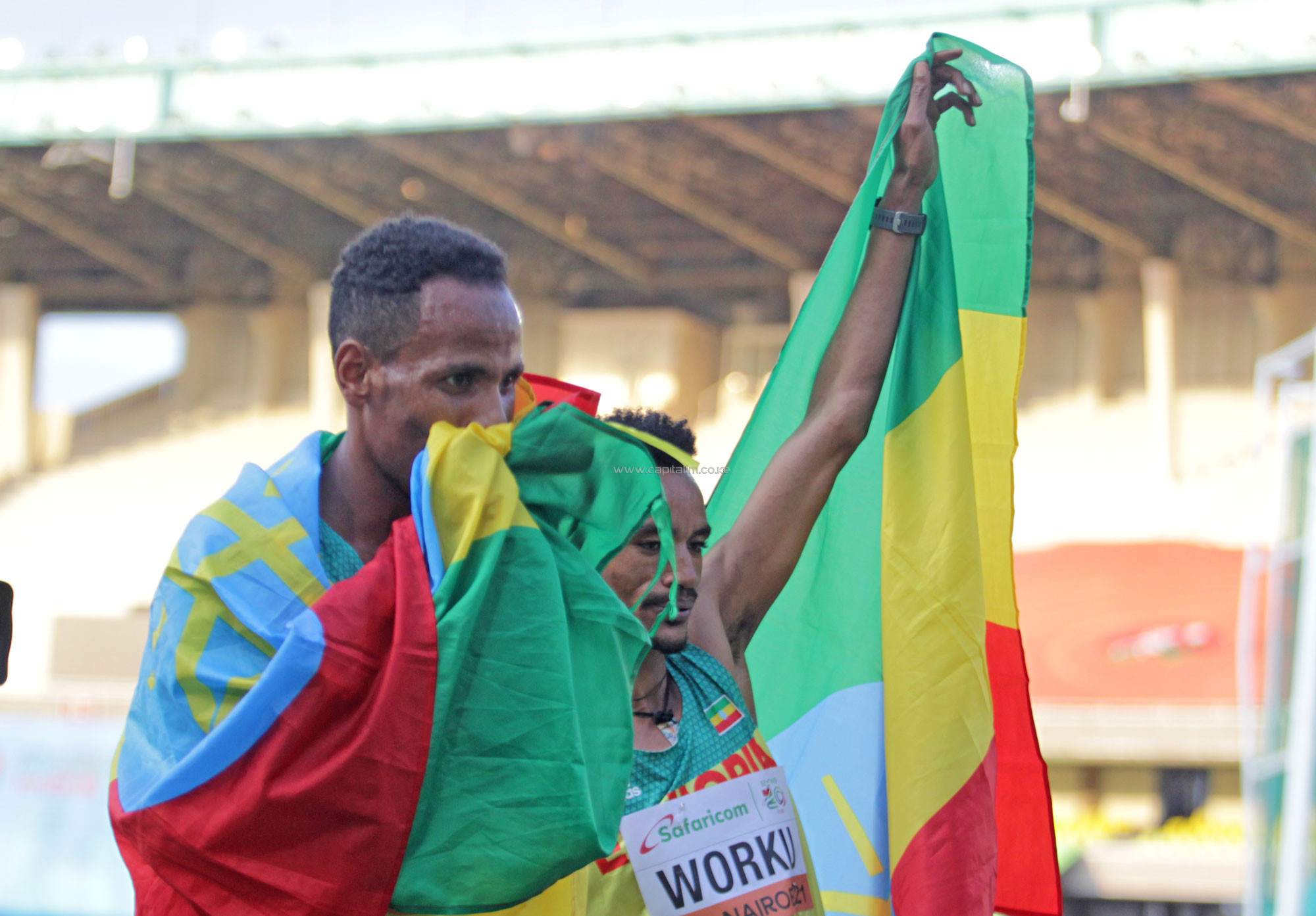 Kenya’s opening day medal hopes quashed as Ethiopia crush down 3,000m race