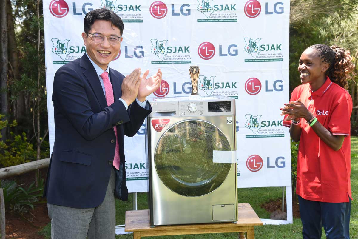 Double Olympic champ Faith Kipyegon wins August LG Sports Personality Award
