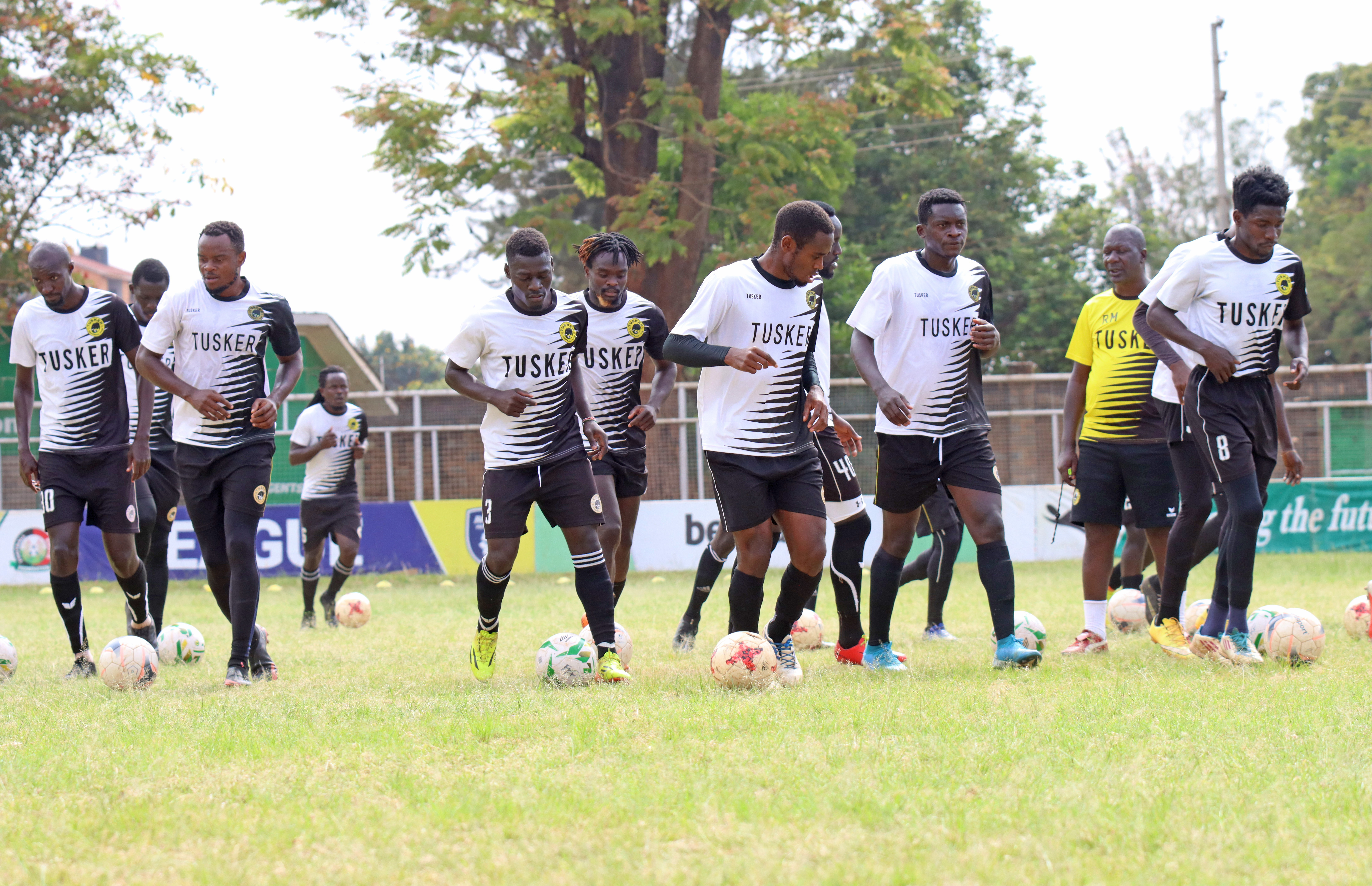 Kenyan champions Tusker roll sleeves for gigantic Zamalek fight