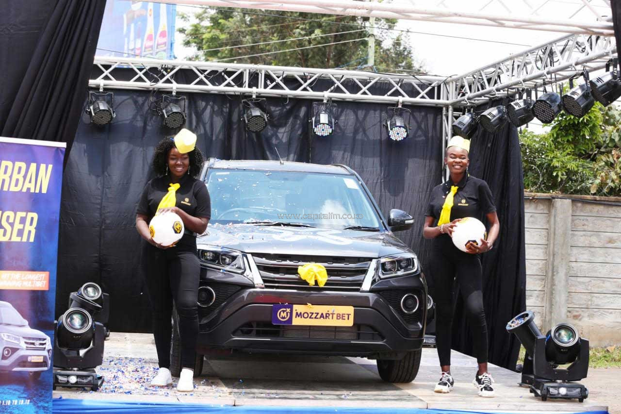 Lucky gamer to win a brand new Toyota Urban Cruiser courtesy of Mozzart