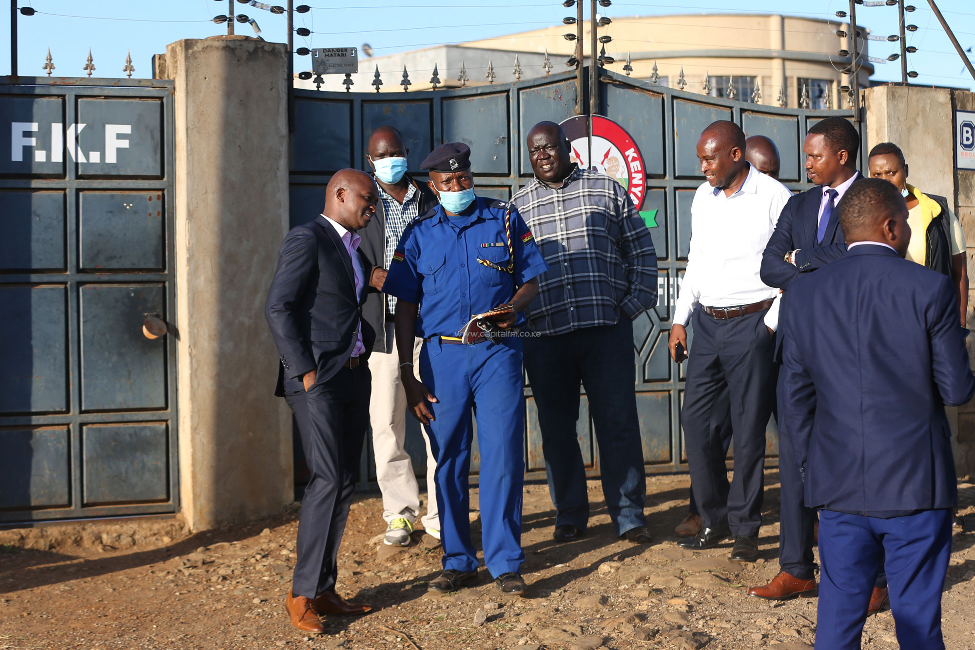 Is freedom coming? Mwendwa leads other FKF officials back to Kandanda House