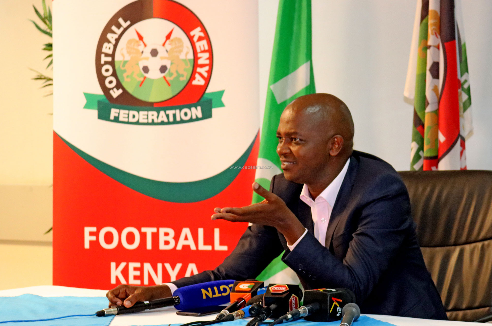 FKF boss Mwendwa arrested
