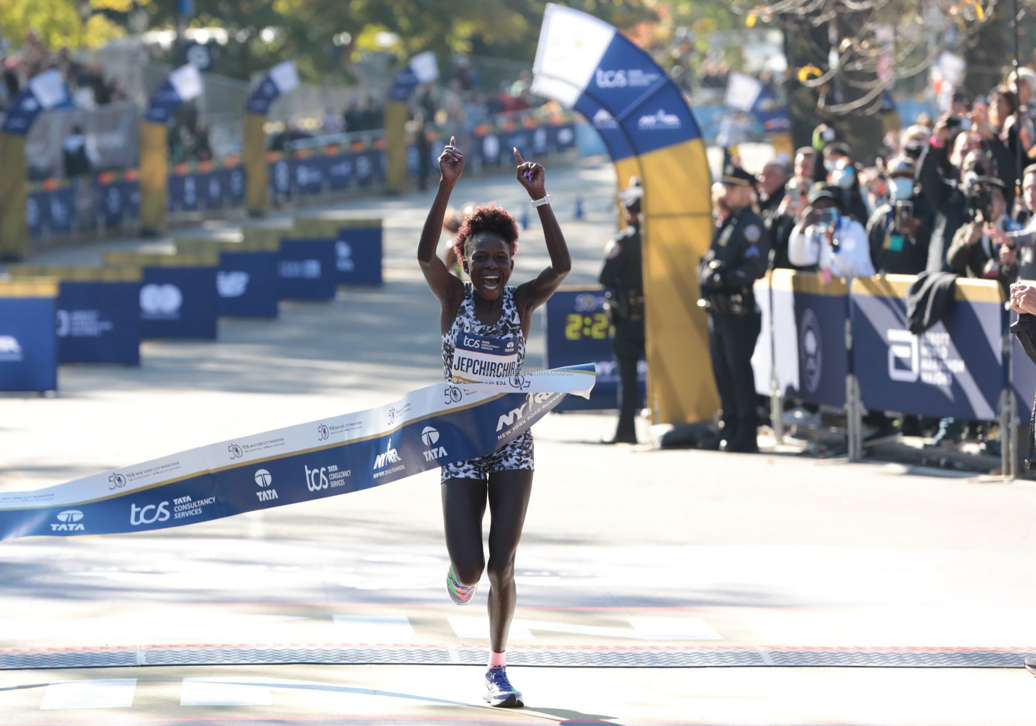 Olympic champ Jepchirchir, Albert Korir complete Kenyan double at New York Marathon