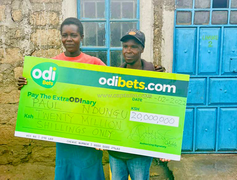Mai Mahiu man reaps Sh20mn from Sh20 stake on OdiBets