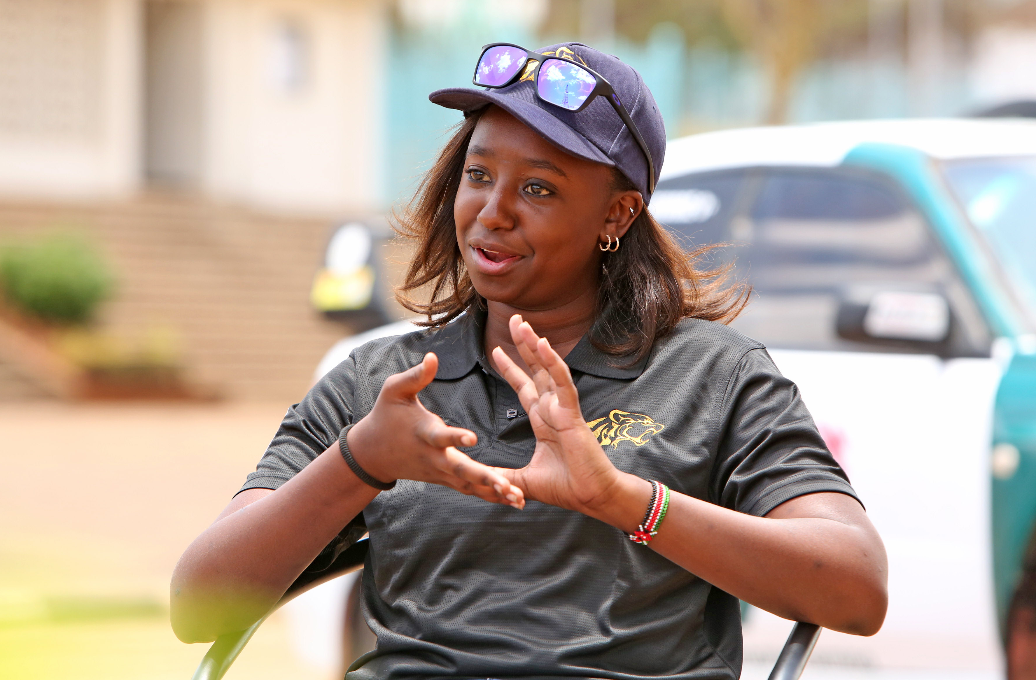 Super Maxine Wahome eager and determined to chill with the big boys in rally