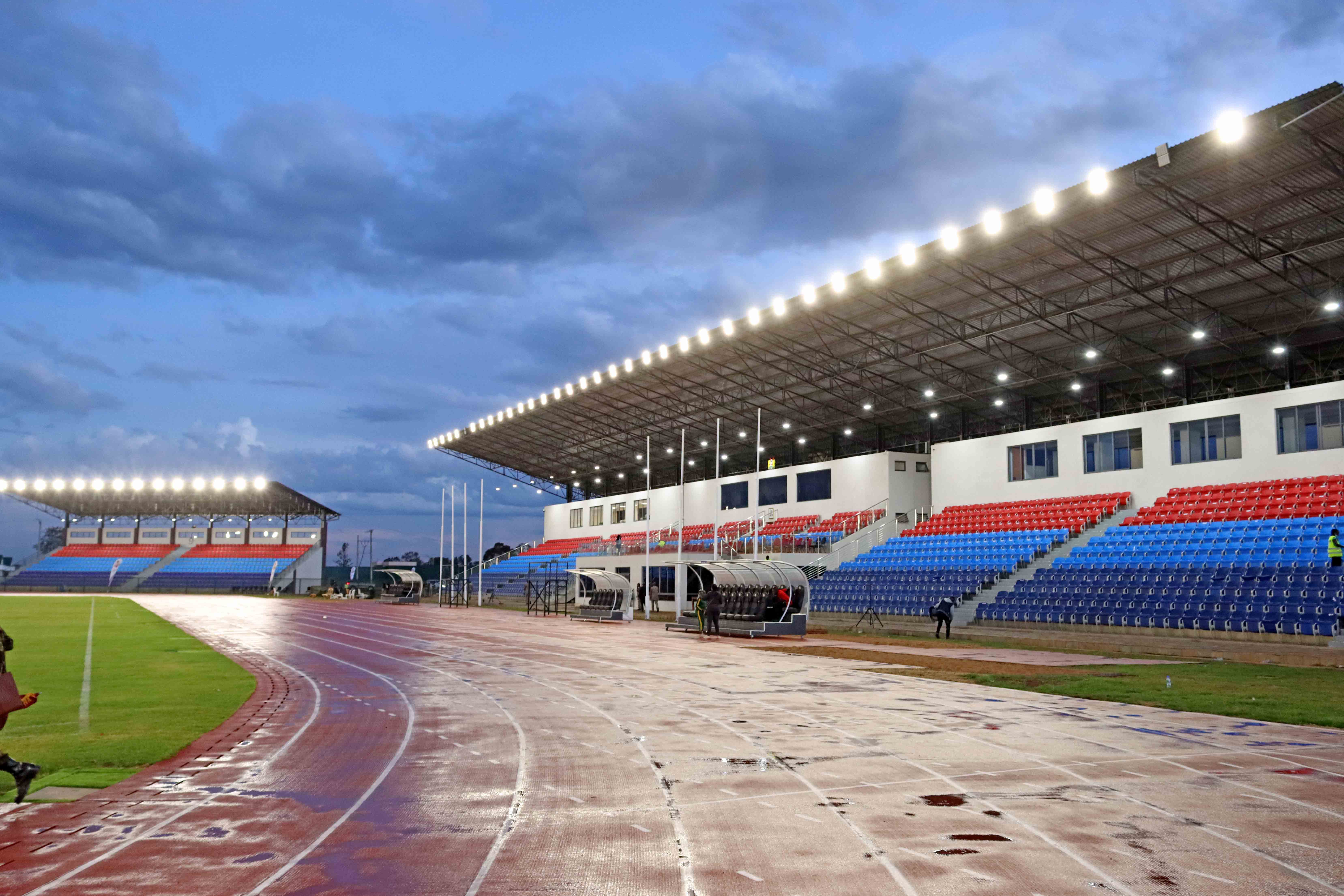 IN PICTURES: Inside the newly constructed Ulinzi Sports Complex commissioned by President Kenyatta