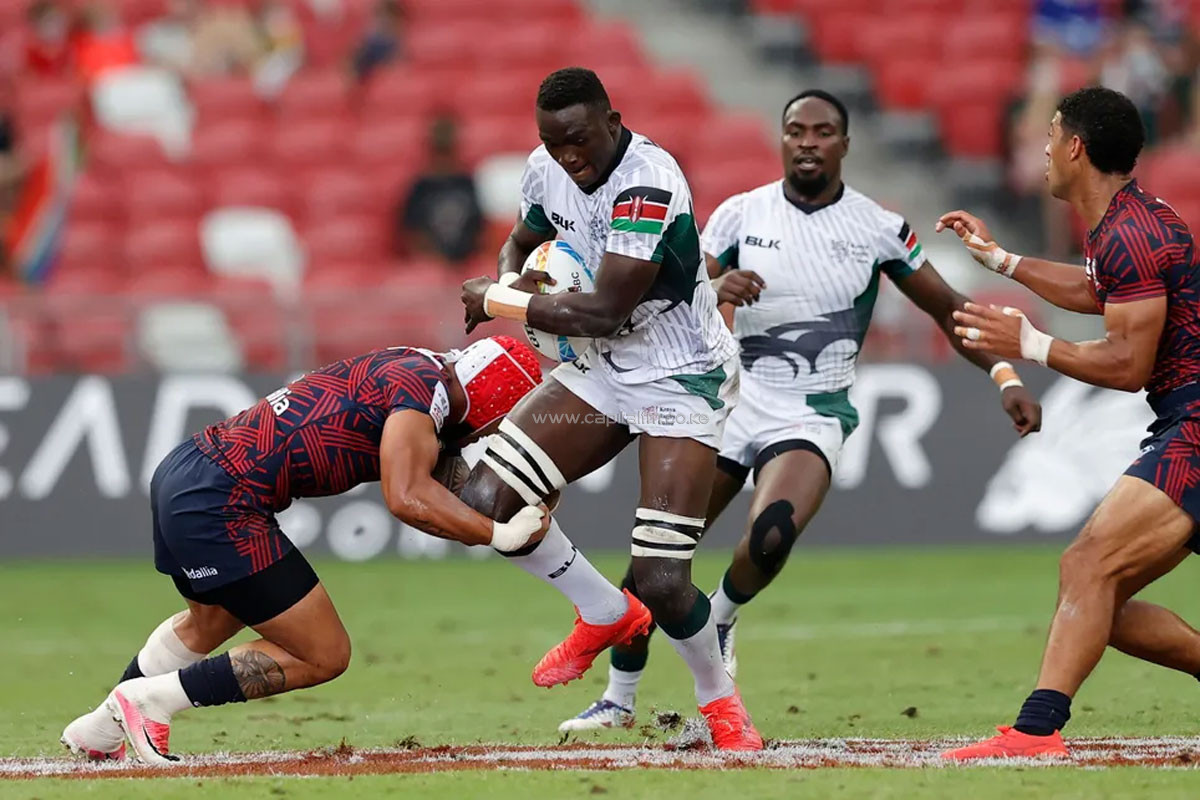 Kenya off to a flying start in Vancouver 7s after downing USA