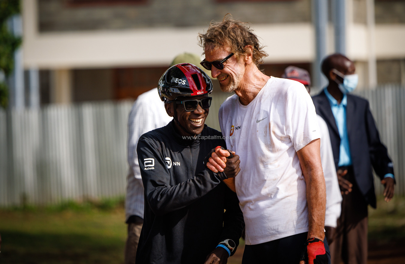 Eliud Kipchoge teams up with Ineos to start Cycling Academy in Kaptagat