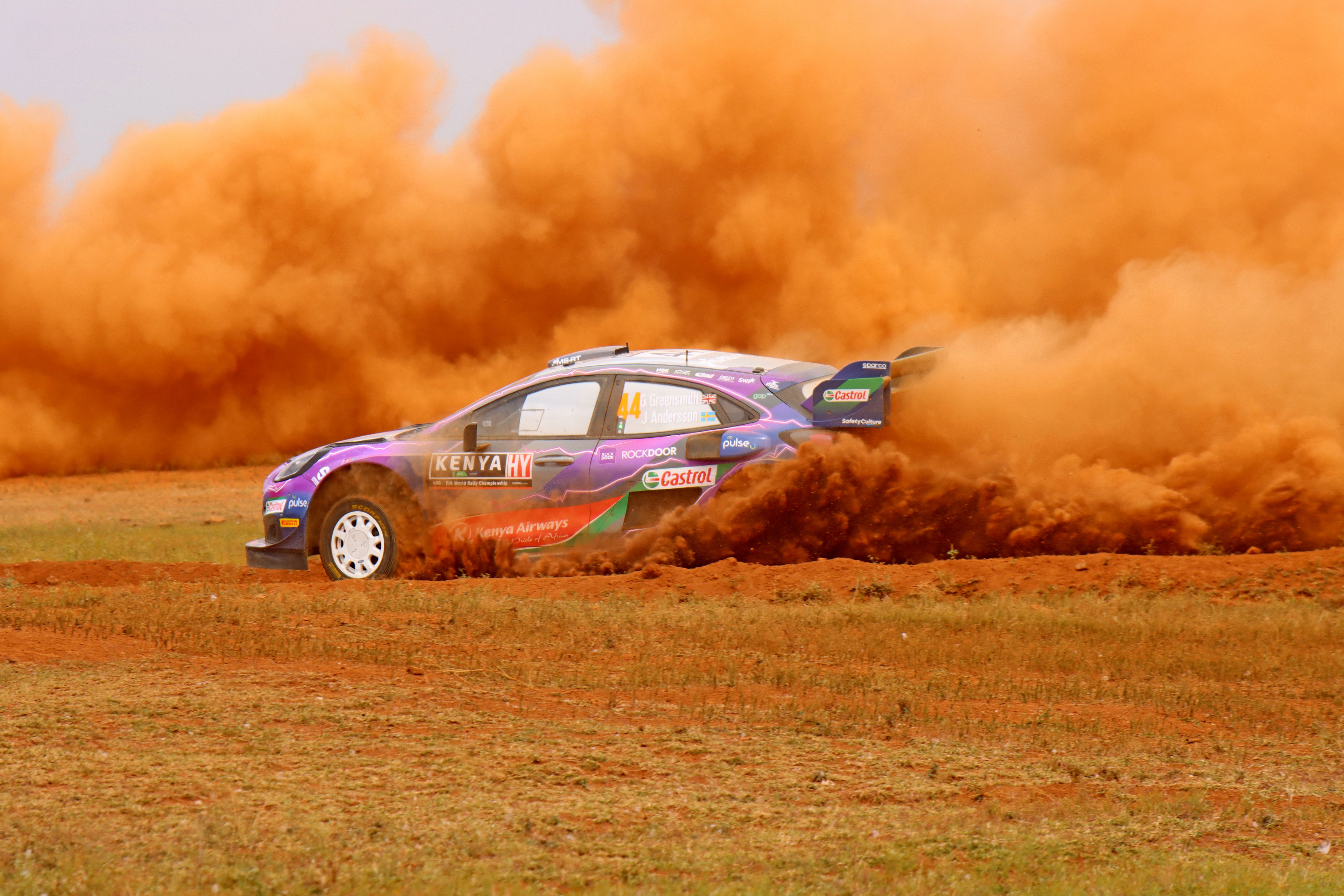 IN PICTURES: Drivers raise the dust literally as Kasarani Super Special Stage pumps Safari Rally excitement