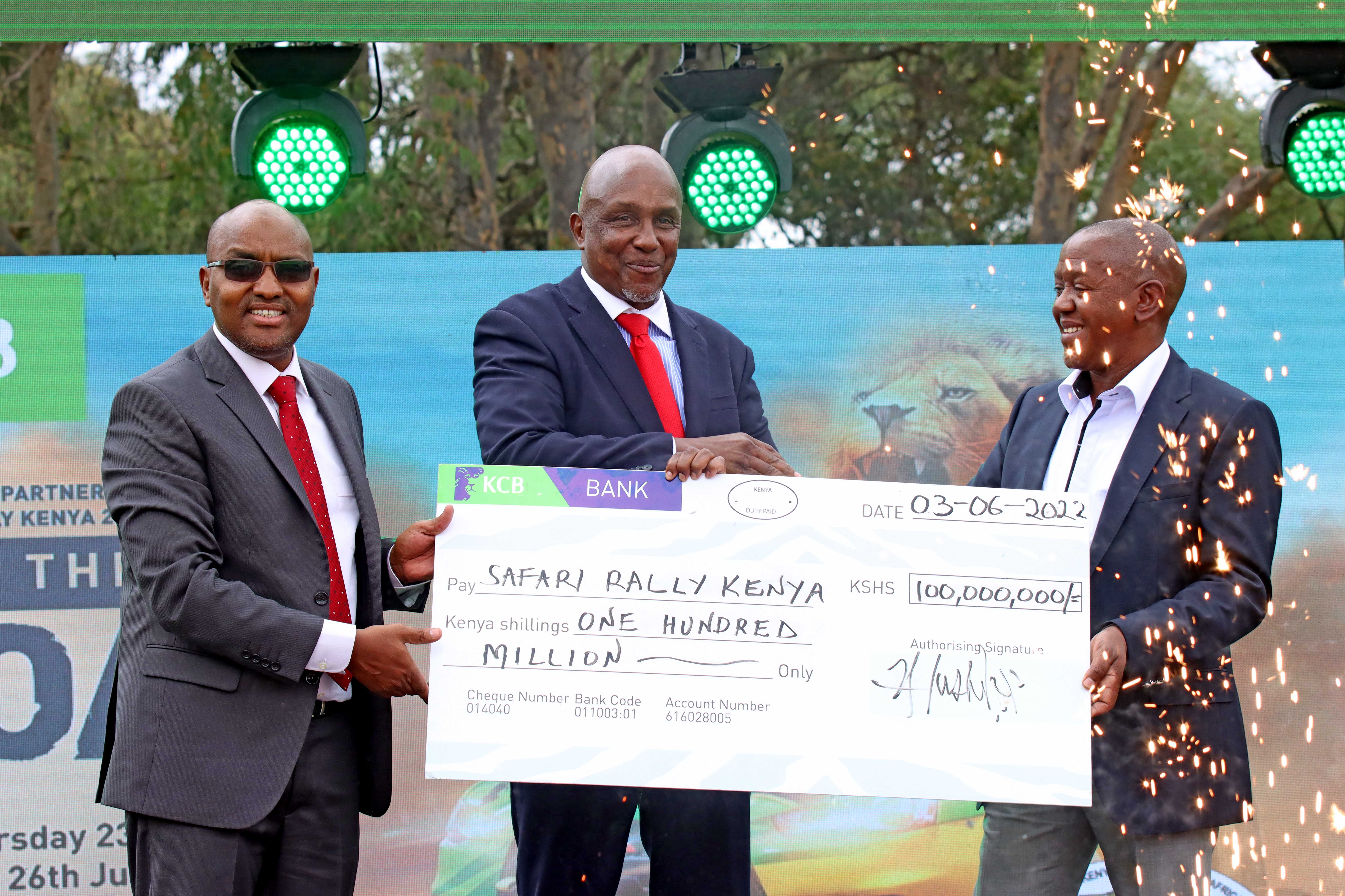 KCB splash Sh100mn in sponsorship towards WRC Safari Rally