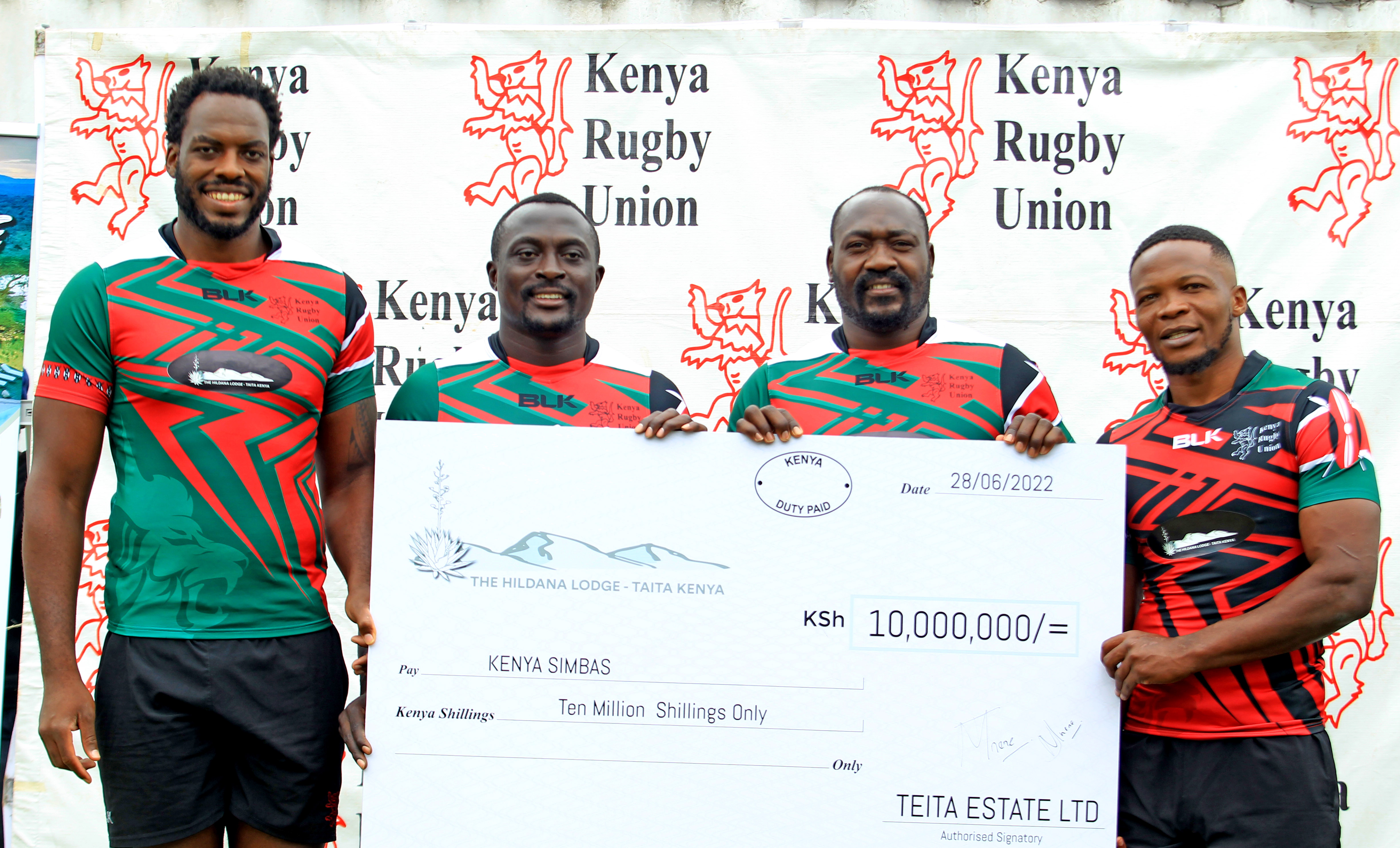 Kenya Simbas land mega sponsorship ahead of trip to France for World Cup qualifiers