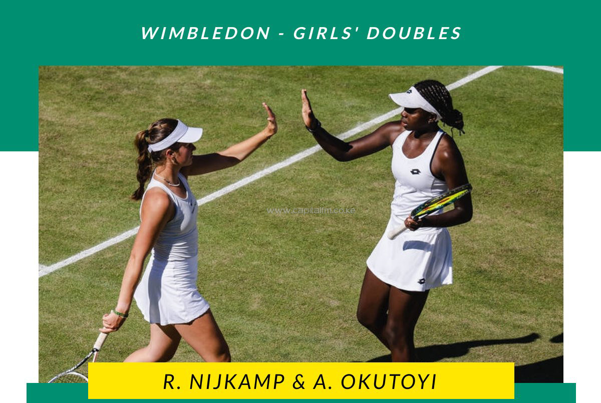 HISTORY! Okutoyi becomes first ever Kenyan Grandslam winner with Wimbledon victory