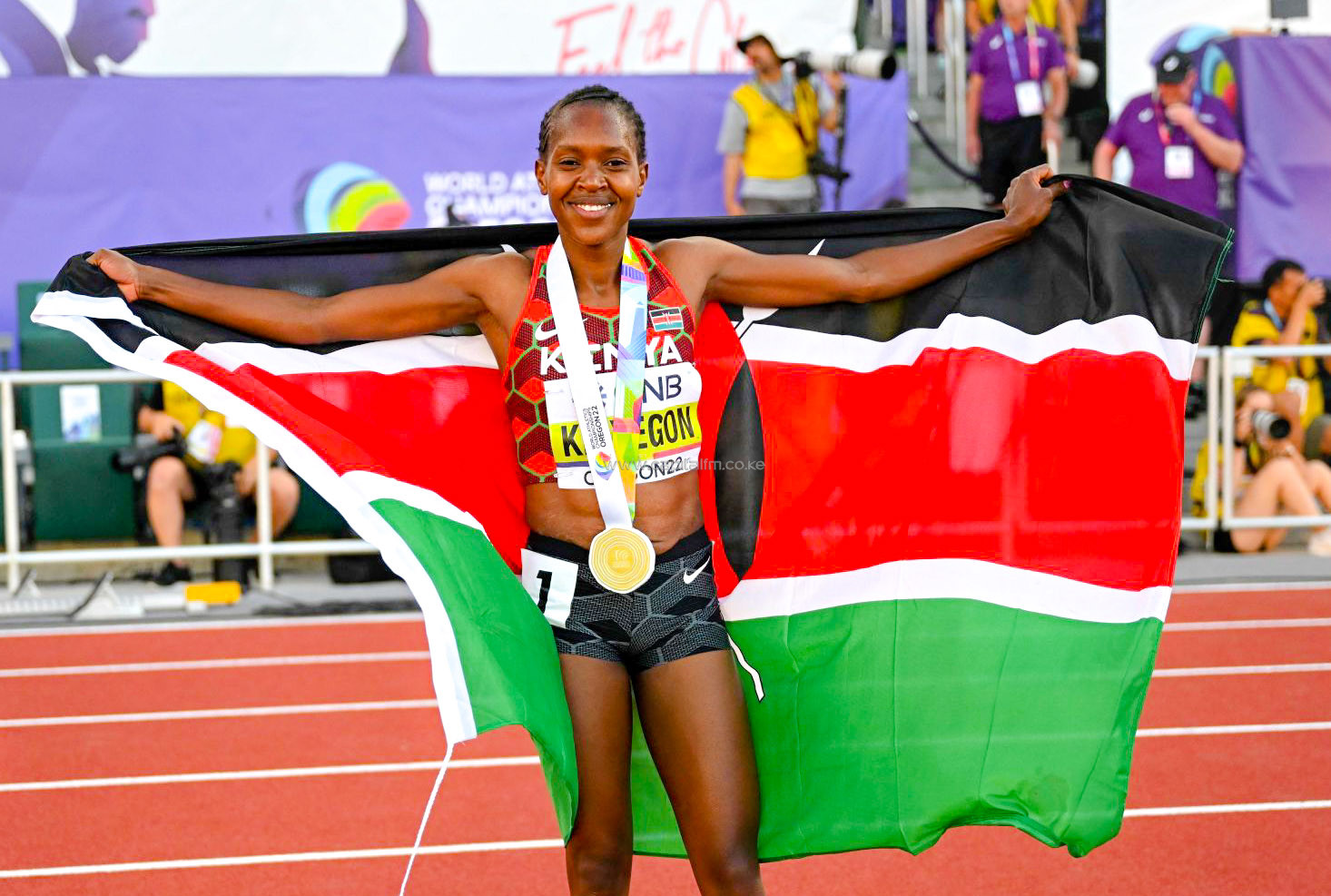 Kipyegon only Kenyan in running for World Female Athlete of the year