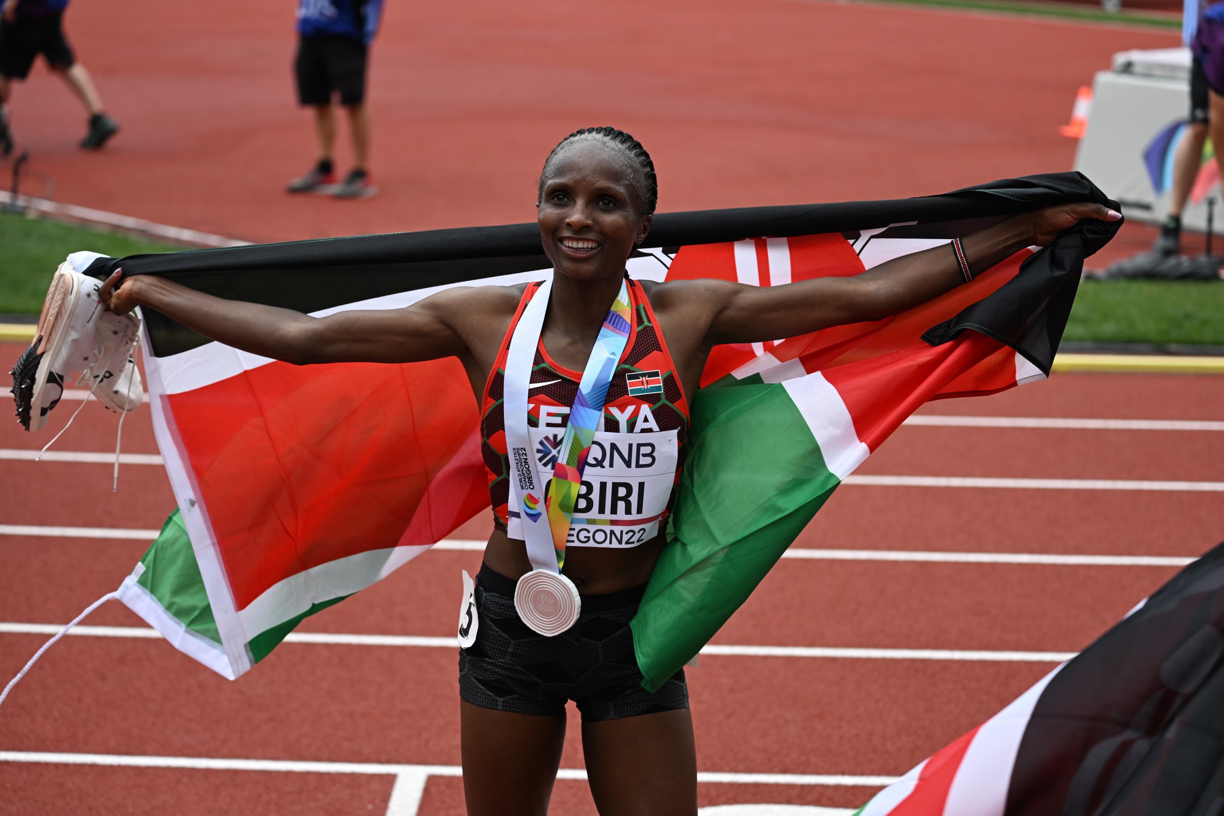 Obiri, Chelimo open Kenya’s medal count in Oregon with silver and bronze