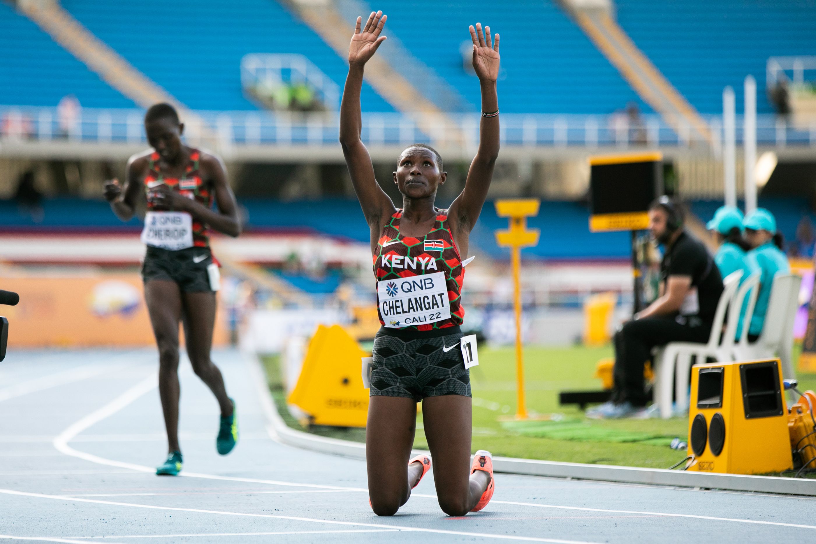 Chelangat strikes Kenya’s first gold medal at World U20 Champs in Colombia