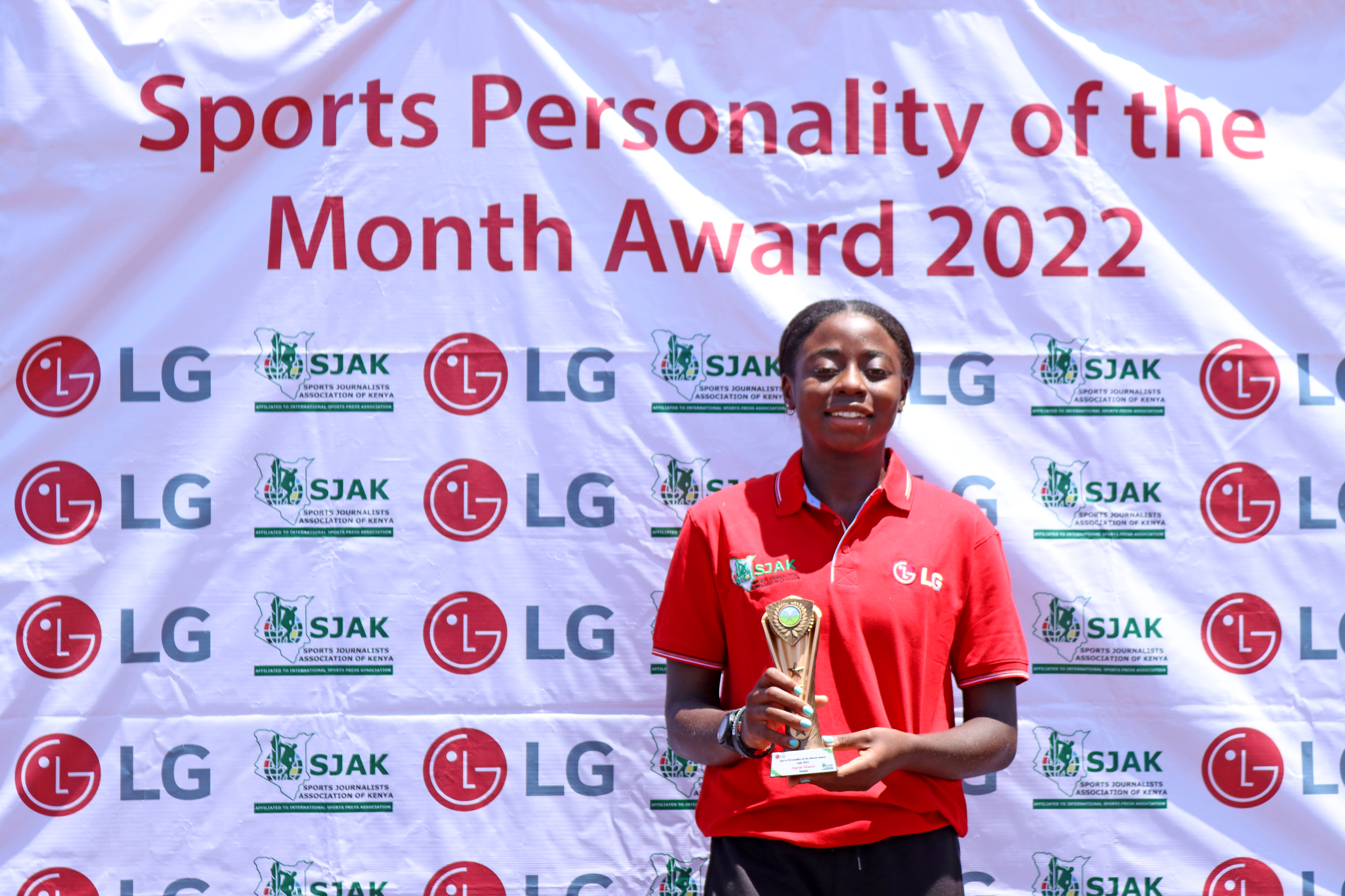 Tennis history-maker Angela Okutoyi named July’s best sports personality