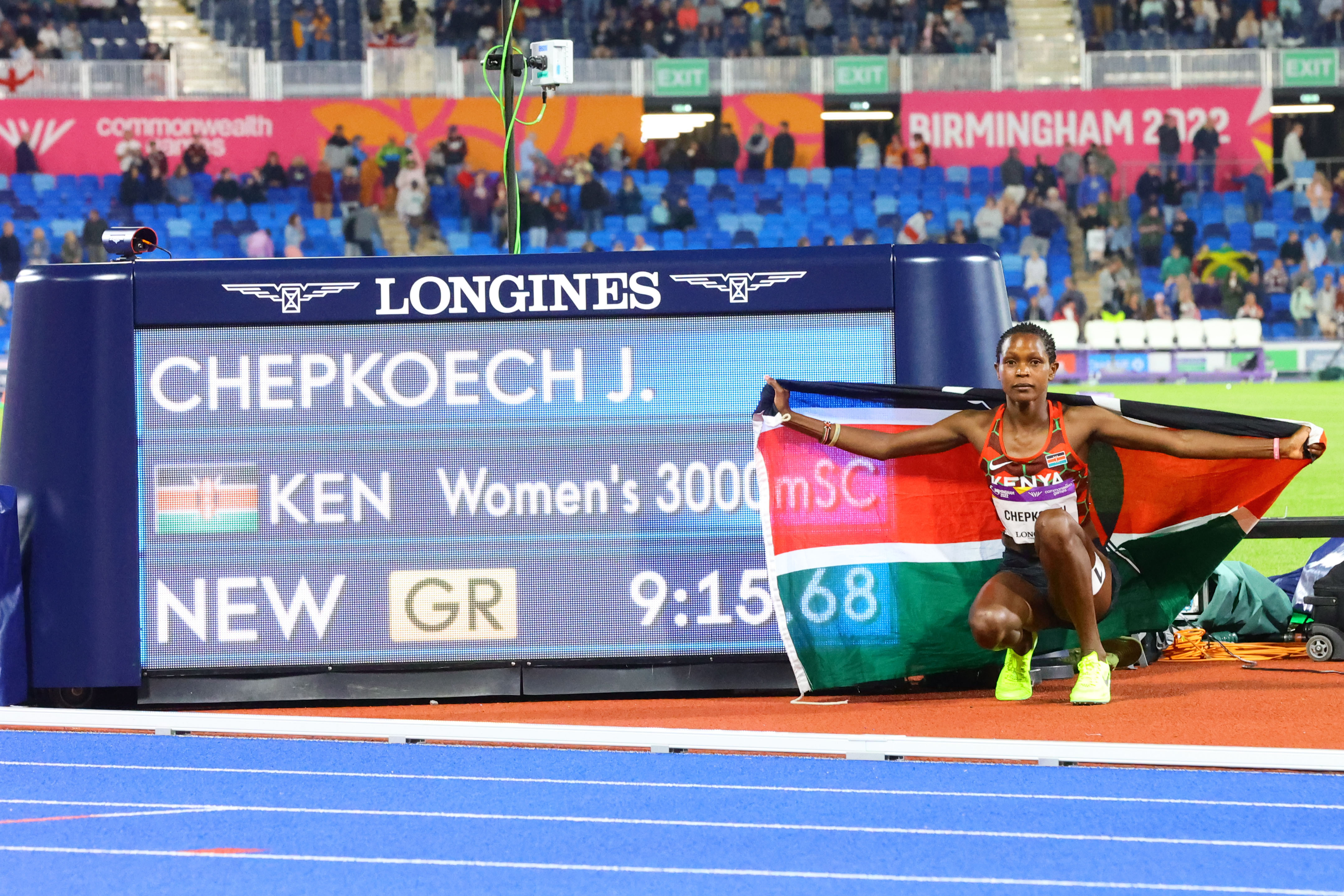 Commonwealth Games: Lone ranger Chepkoech strikes steeple Gold in new record time