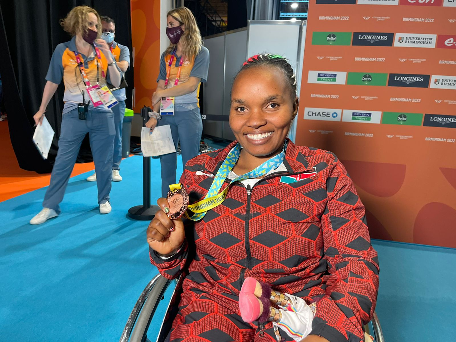 Para lifter Wawira earns Kenya rare medal at Commonwealth Games