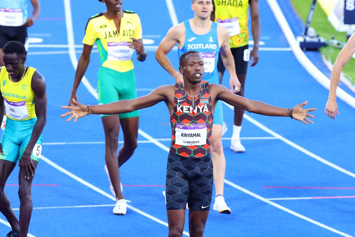 Sublime Kinyamal now targets 800m Commonwealth hat-trick