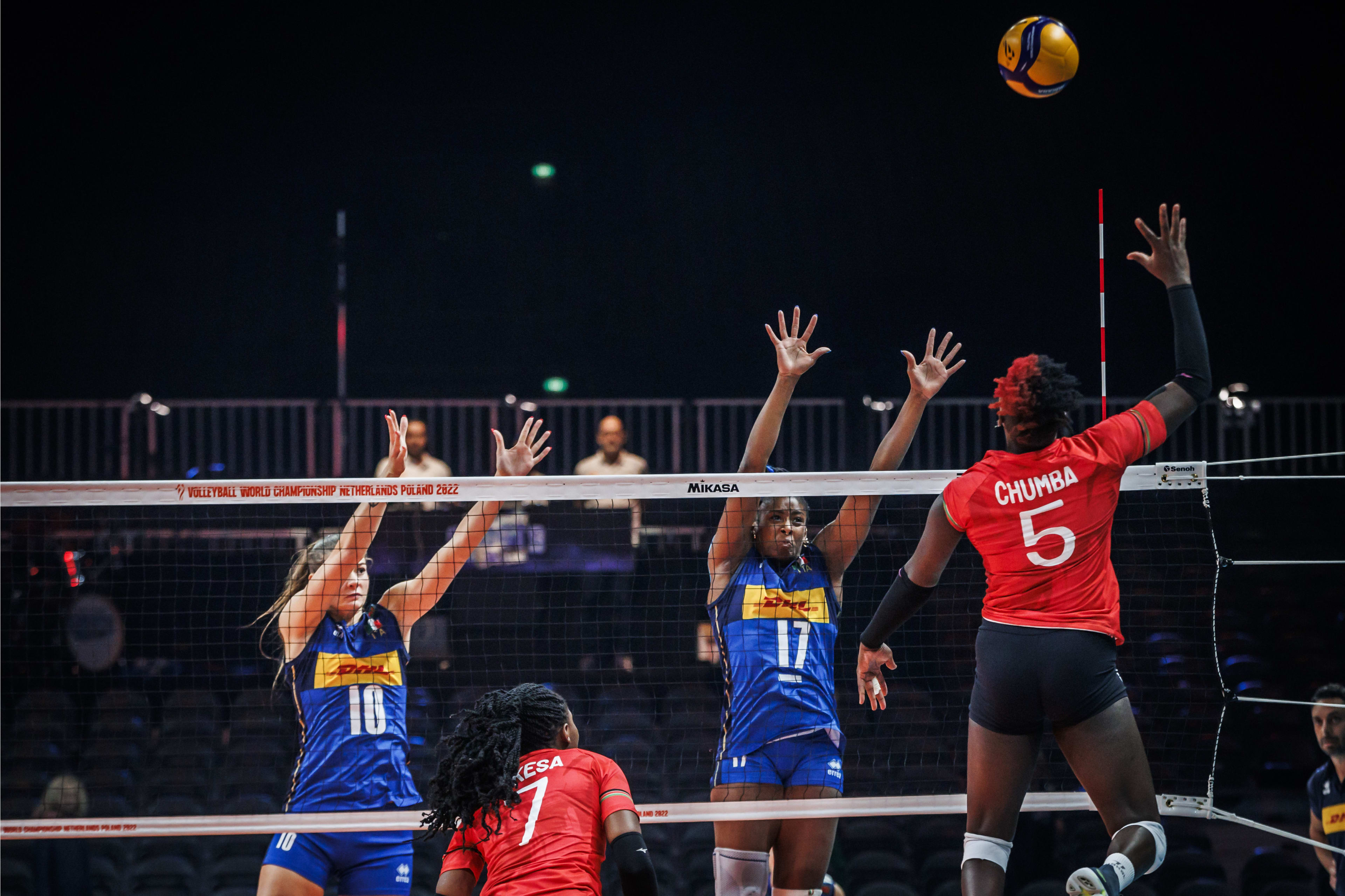 Chumba stars once again but Malkia Strikers fall short against Italy